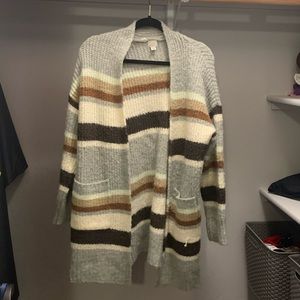 Striped Cardigan